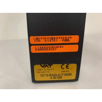 KLA-Tencor 750-614701-000 Rectangular Gate Valve
